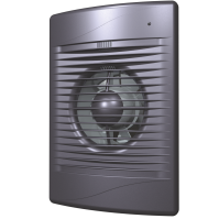 Вентилятор STANDART 4С DARK GRAY METAL Ду100 с обратным клапаном (настенный) (180ммх250мм) (12)