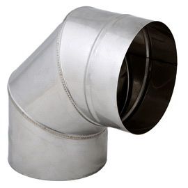 Колено "Sferra" 90° нерж.0,8мм ф150