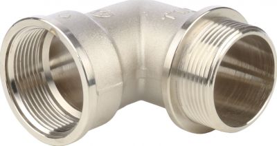 Уголок 1"1/2 г/ш с ограничителем ник. GF (80/10) (SFT-0016-000112)
