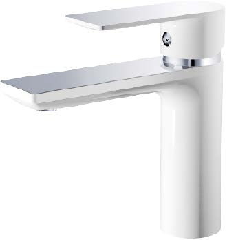 Смеситель д/раковины Haiba HB10505-8 белый/хром