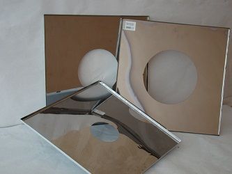 Фланец декоративный "Sferra" нерж.0,5мм (500*500) ф300