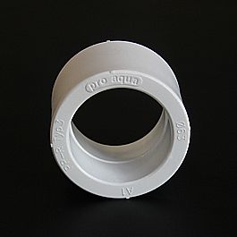 Патрубок 63 белый (7/42) ПРО АКВА (РА12018Р)