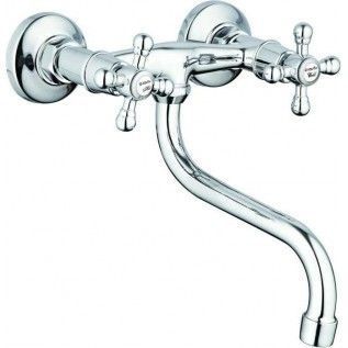 Смеситель настенный G-Lauf (JMX12-A605) крест.кер.В КОРОБКЕ2 шт