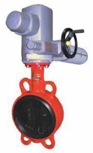 Затвор поворотный с эл. приводом FL-3-080-QZ-E + ER60 220В