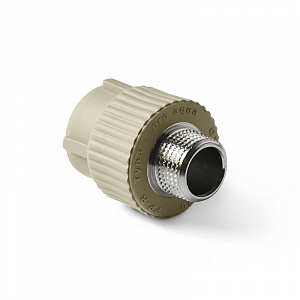 Переход 25*1"нар.рез. серый (10/60) ПРО АКВА (PA23013PG)