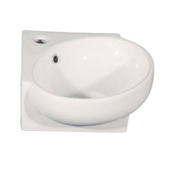 Умывальник фигурный Е604 угловой MELANA