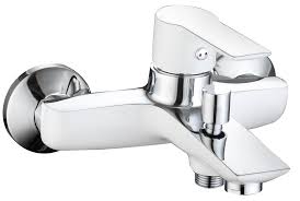 Смеситель д/ванны OLIMP  d35 белый/хром короткий излив 3505  ARGO 44113 ВЫГОДА!!