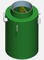 Жироуловитель Alta-M-OR 3,6-240 (кругл.)(1л/c,240л/пик)