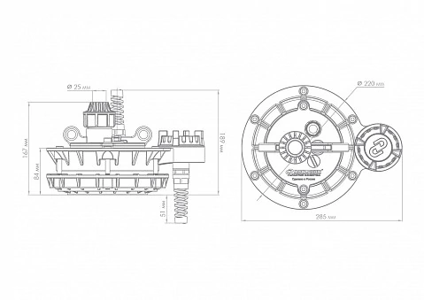 Оголовок  скважинный ОСПБ 110-133/32 (6304)