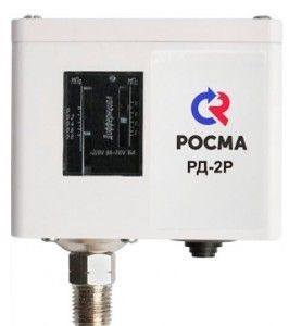 Реле давления РД-2Р-0,8МПа-G1/4 диап. -0,02..0,8МПа, диф. -0,07...0,4 МПа (модель 35) (РОСМА) (12965)