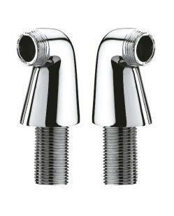 Комплект переходников 2шт для устан. смесит. на борт LEMARK (8556CR) 