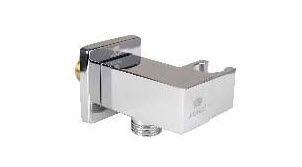 Наст.кронштейн д/соед. душ/шланга квадрат с держ. Kaiser (0048)