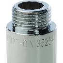 Гайка удл. 1/2"  30мм ХРОМ (100/10) SFT-0002-001230  STOUT