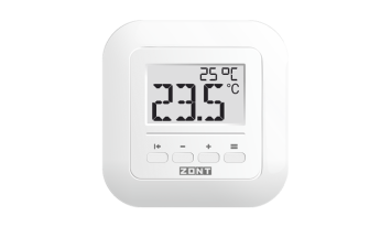 Термостат комнатный ZONT МЛ-332.white (868) беспроводной (через радио модуль (ML00006557)