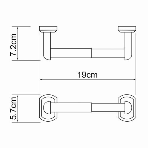 Держатель туалетной бумаги К-3022 WasserKRAFT