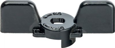 Ручка-бабочка для шарового крана 1/2"-3/4"(черная) svb-but-1234 Stout