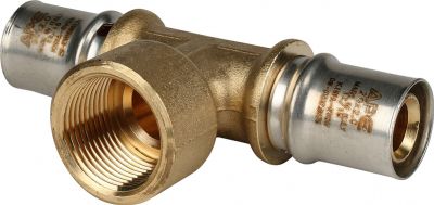 Тройник-переходник с внутренней резьбой 26х3/4"х26 SFP-0007-003426 STOUT