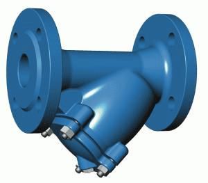 Фильтр фланцевый сетчатый с маг. вст. Ду 125, чугун., IS16M-125 (102 162)