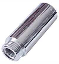 Гайка удл. 1/2"  100мм  Хром  VIEIR  SAX100 (120)