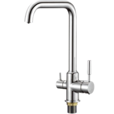 Смеситель д/кухни SHEVANIK с фильтром хром  S268