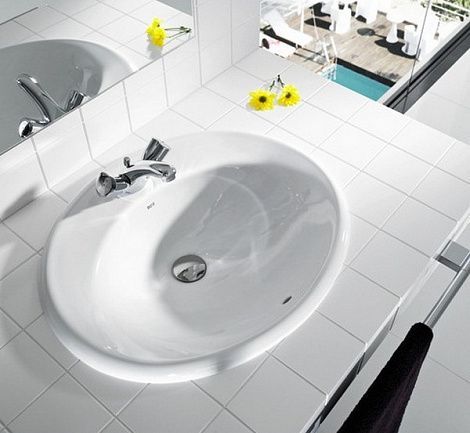 Умывальник ROCA ADORA 56*47 встраиваемый 327203000