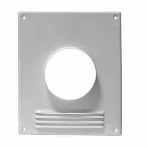 Площадка 130ПТПР, торцевая пластик с решеткой D130 (30)