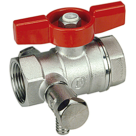 115 Кран шар. 3/4" с вып. клапаном R251S Giacomini
