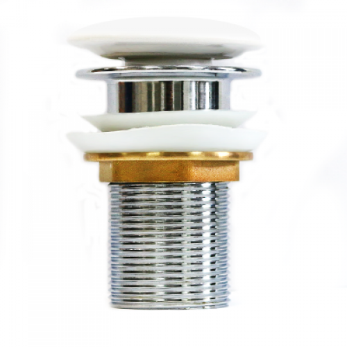 Донный клапан MELANA белый 800-СR-1