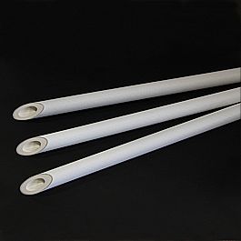 Труба (SDR 5) PN25 110*19,5 арм. алюминием белый (4) ПРО АКВА (РА30022PR)