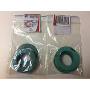 Набор прокладок из безасбестового паранита 1"  30х19 h2мм (4 шт)