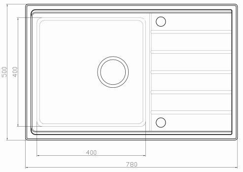 Кухонная мойка Seaman Eco Roma SMR-7850AK