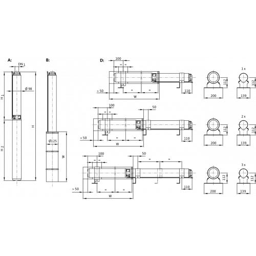 Насос TWU 4-0220-C (2786611) скважинный 