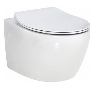 Унитаз подвесной Belbagno "PROSPERO" безободк. с сид. м/л (ВB507B + BB2020SC) 