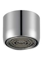 Аэратор насадка универсальный, поворотный, 4 режима, из АБС пластика, цвет ХРОМ (2518)