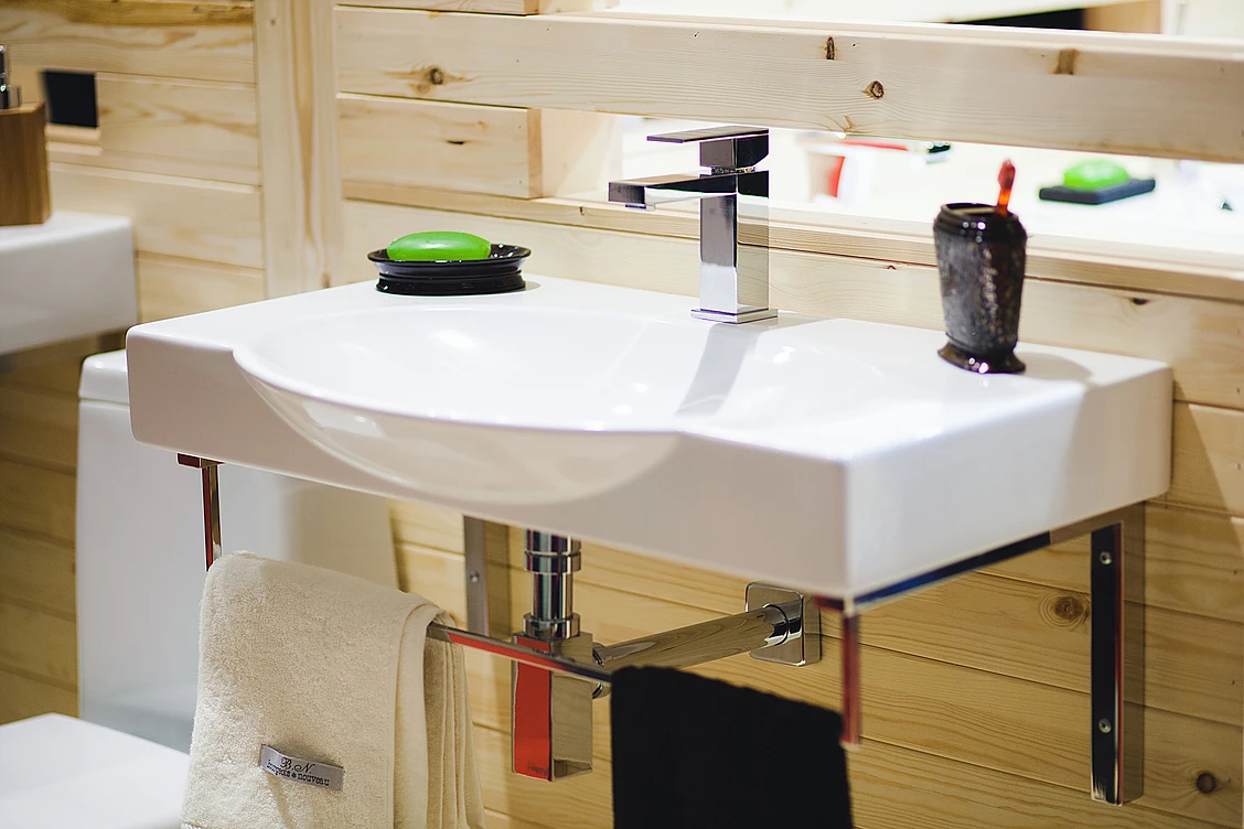 Умывальник "INFINITY-76"+кронштейны+полотенцедержатель (Самара) 