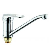 Смеситель д/кухни G-lauf (4G4-А018/А-180/A-181) ф 40 лат. с гайкой излив 24 см