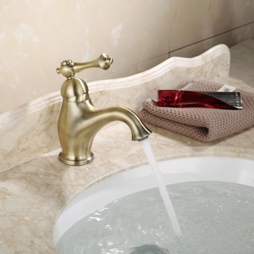 Смеситель д/раковины ROSE бронза R0101Q