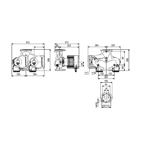 Насос Magna3 D 40-120 F (1х230) 97924465