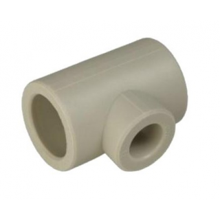 Тройник редуцир. 90*63*90 серый (2/4) ПРО АКВА (PA14582РG)