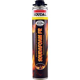 Пена "Соудал" ОГНЕСТОЙКАЯ (пист.) (750мл.) (12) SOUDAL FR (132780)