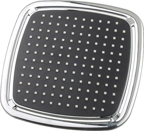 Верхний душ ARGO FORTE 250мм пластик, черный  44204