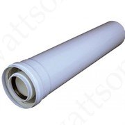 Удлинитель L=1000mm, Ф80/125mm Condensing PP  CE.00.62 C