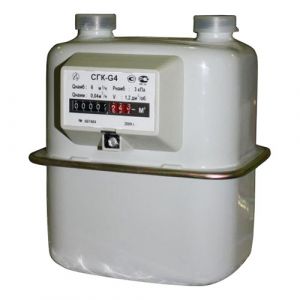 Счетчик газа мех. СГК G 4 СИГНАЛ лев.(М30*2) под Владимир ! только под замену