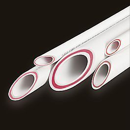 Труба (SDR 6) 50*8,3 арм. стекловолокном белый (20) ПРО АКВА (PA37016P)