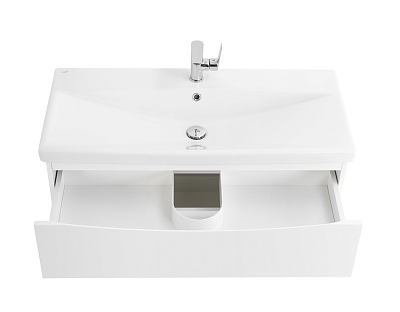 Комплект мебели 80 "MARINO-CER" MARINO-CER-800-2C-SO-BO-P белый 2ящ. BelBagno (ум.BB0322-80-LVB)