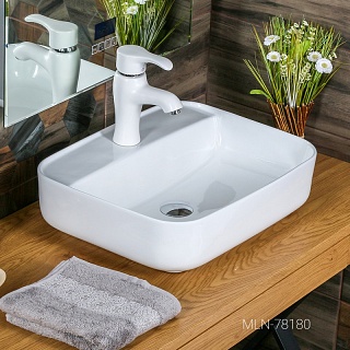 Умывальник фигурный 78180 MELANA