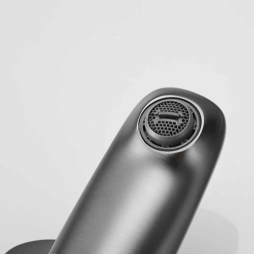 Смеситель д/раковины SHEVANIK оружейная сталь S8501T