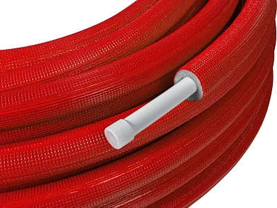 Труба K-FLEX SOLID ISOLINE R 6 PERT II/Al/PERT II 26мм красный В НАРЕЗКУ
