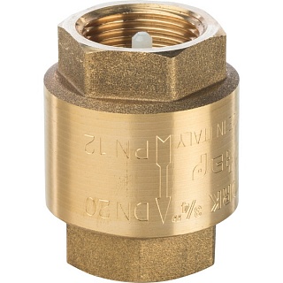 Клапан обратный с пластиковым седлом   3/4" (8/152) (SVC-0012-000020) STOUT
