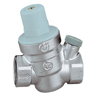 Редуктор  давления 1/2" вн.с отв.под ман. Caleffi до +40 (533441) б/маном. 